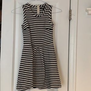 Madewell striped crochet dress
